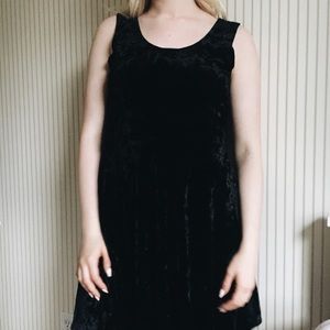 Black Velvet Dress